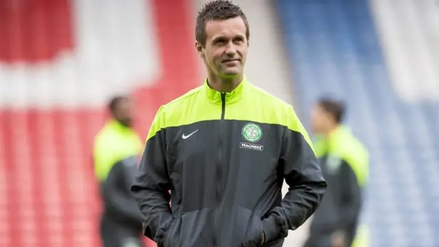 Celtic manager Ronny Deila