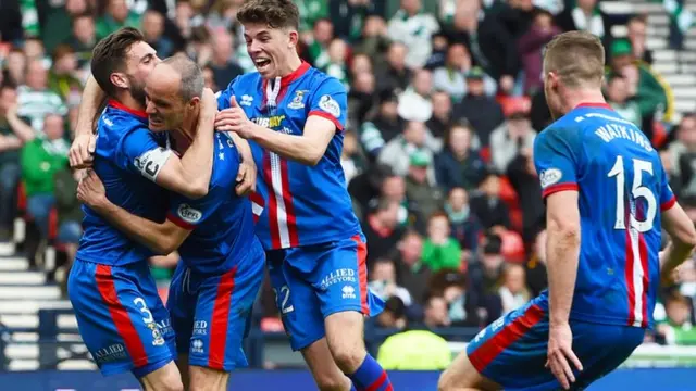 Inverness were 3-2 winners at Hampden