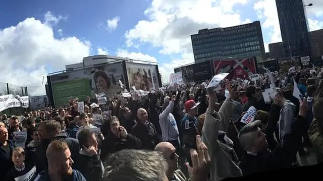 Newcastle protest