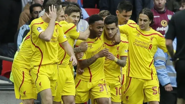 Philippe Coutinho celebrates