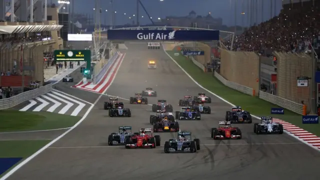 Bahrain start