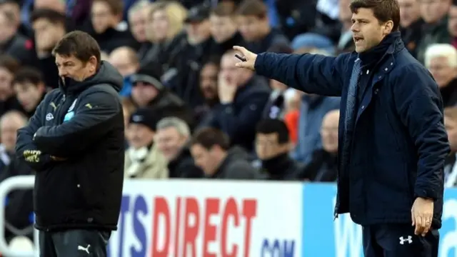 John Carver and Mauricio Pochettino