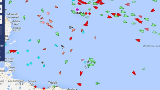 Marinetraffic screenshot