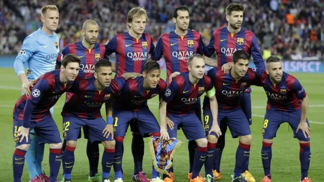 Barcelona get ready to face PSG