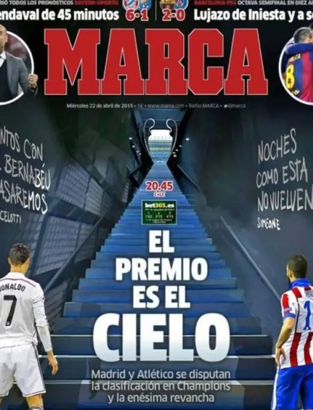 marca front page