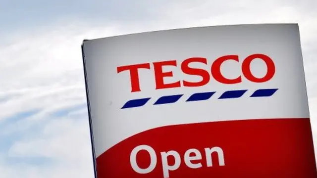 Tesco sign