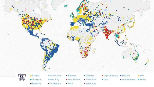 Twitter interactive map