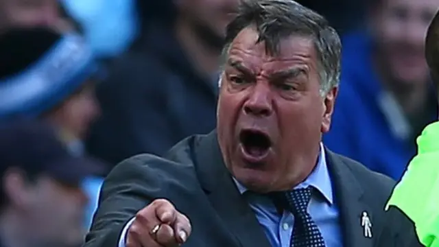 West Ham manager Sam Allardyce