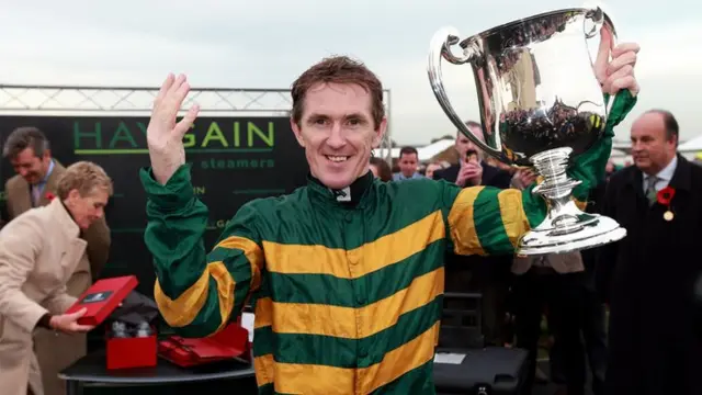 McCoy celebrates his 4,000 winner