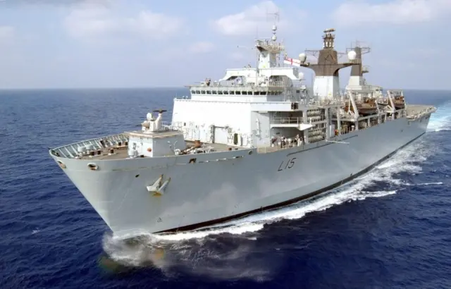 Undated file picture of HMS Bulwark