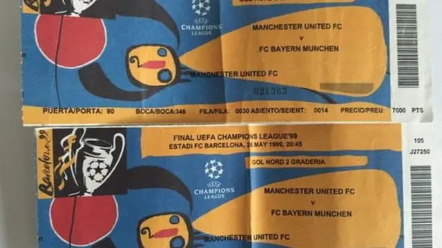 1999 Champions League final tickets