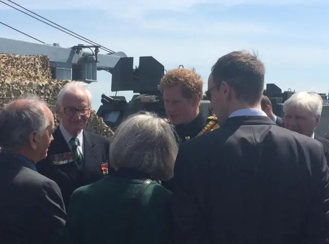 Prince Harry meets descendants of Gallipoli troops