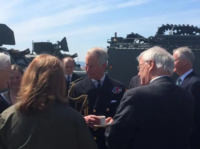 Prince Charles meets descendants of Gallipoli troops