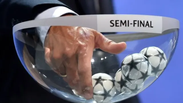 Semie-final draw