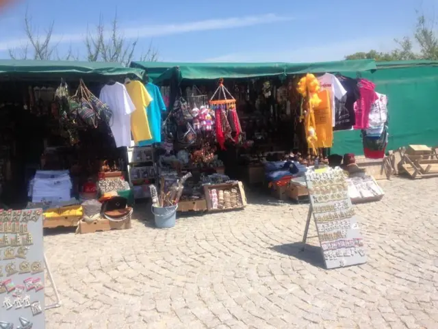 Tourist stalls