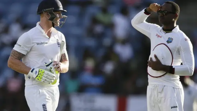 Ben Stokes and Marlon Samuels