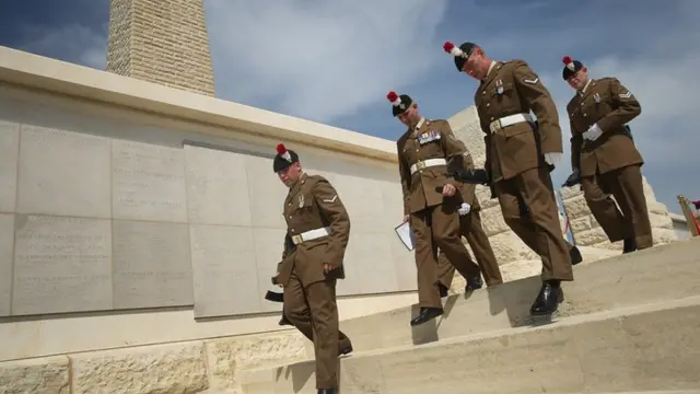 Fusiliers join Gallipoli commemorations