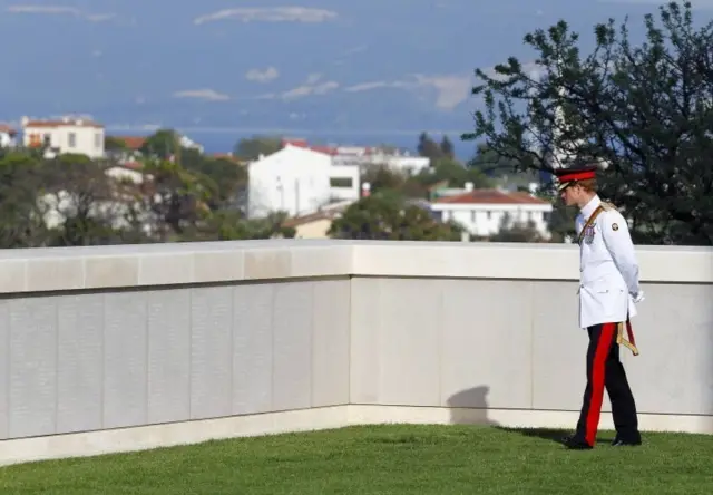 Prince Harry at Cape Helles