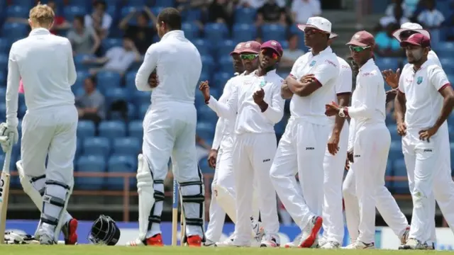 Chris Jordan reacts as he's ran out