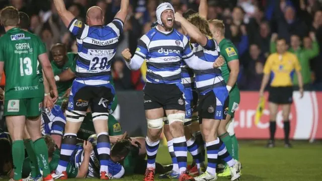 Bath celebrate