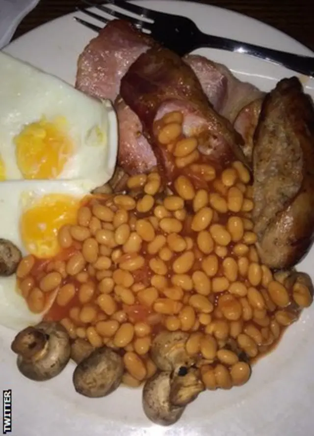 English Breakfast fry up