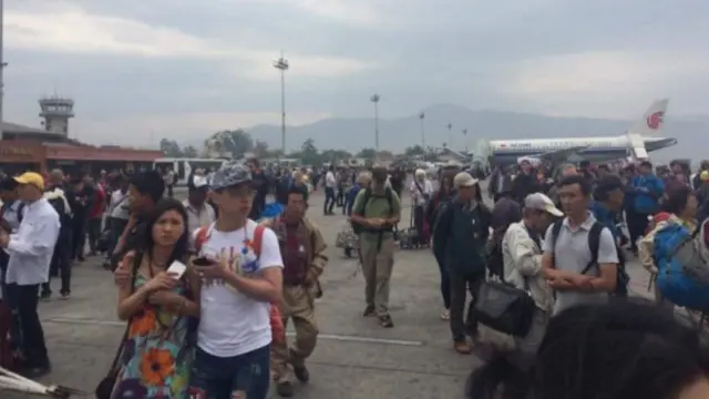 Kathmandu airport