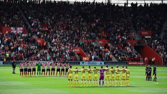 Southampton minutes silence