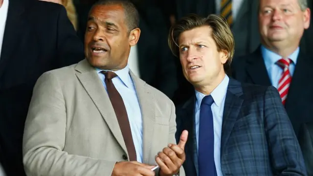 Mark Bright and Steve Parish