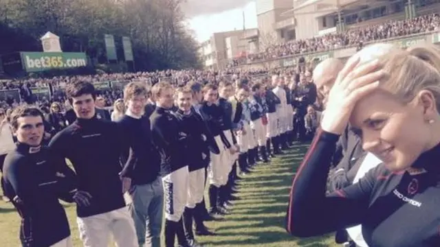 Guard of honour for AP McCoy