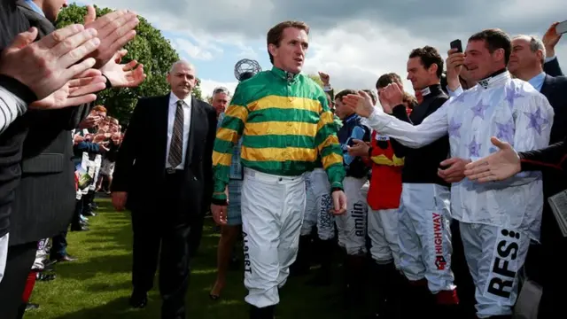 McCoy receives guard of honour