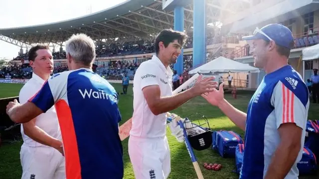 England celebrate