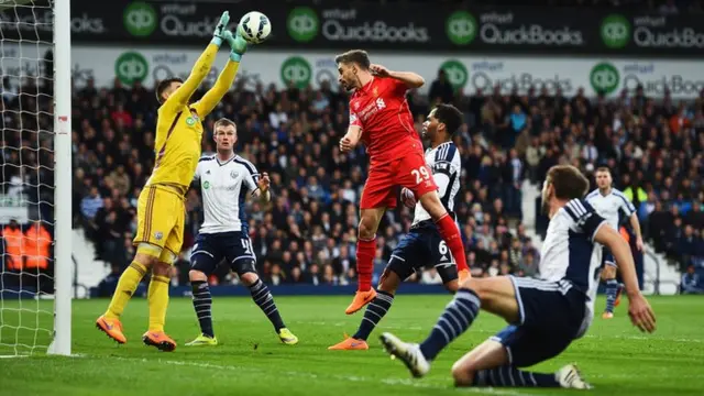 West Brom goalkeeper Boaz Myhill