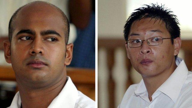 Myuran Sukumaran and Andrew Chan