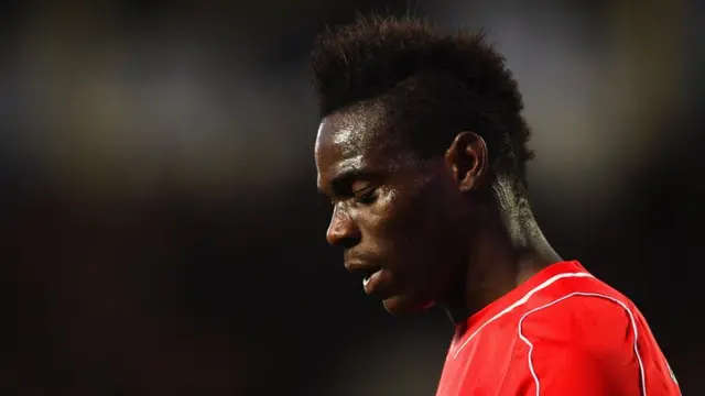 Liverpool striker Mario Balotelli