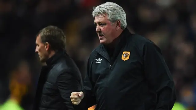 Hull City manager Steve Bruce