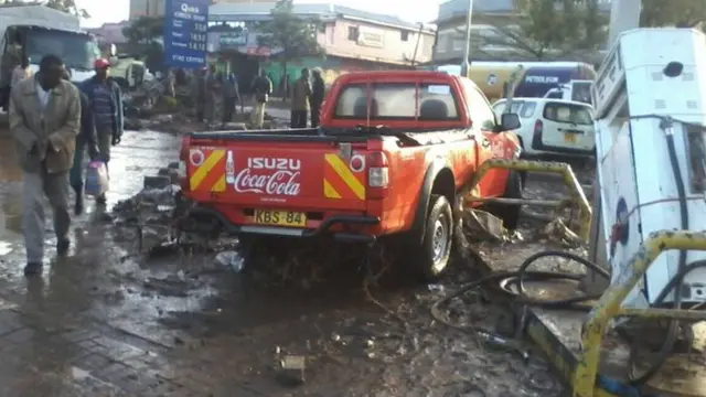 Cars in Narok