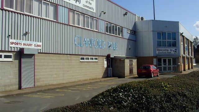 Glanford Park football ground, Scunthorpe