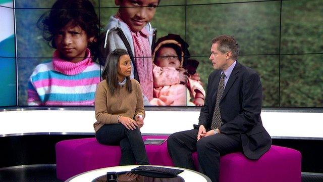 Newsround studio guest