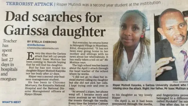 Picture of Daily Nation story