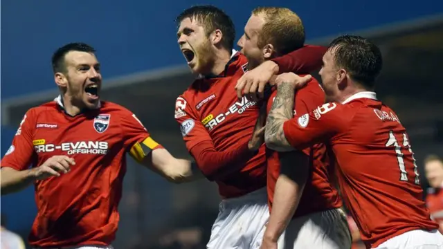 Liam Boyce of Ross County