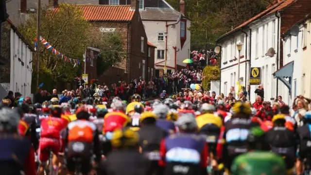 Tour de Yorkshire in Bridlington