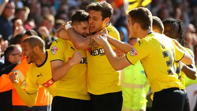 Watford celebrate