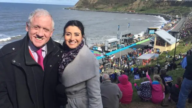 Tour de Yorkshire finish line