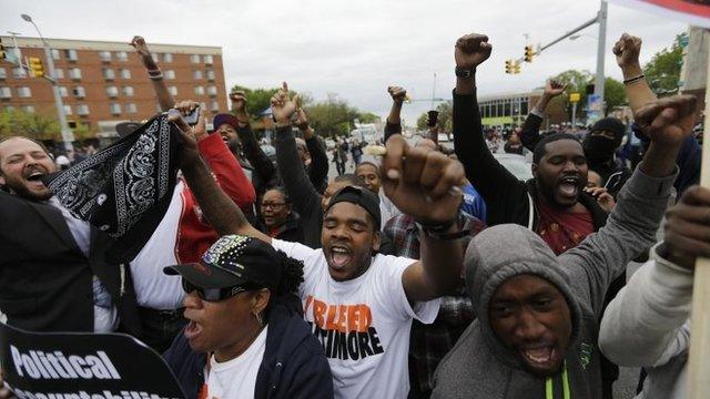 Celebration in Baltimore