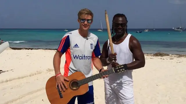 Joe Root and Levi Roots