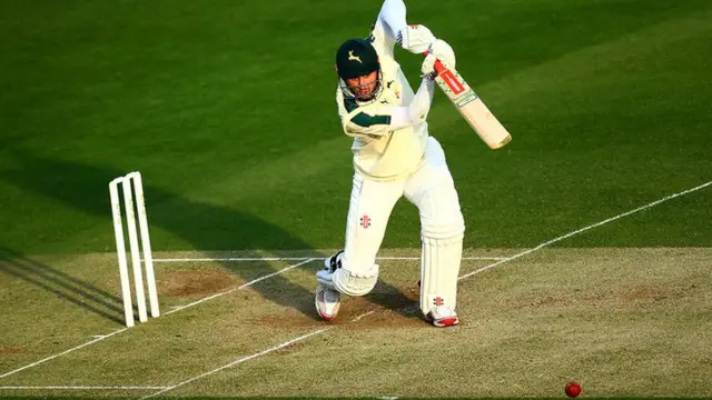 Alex Hales batting