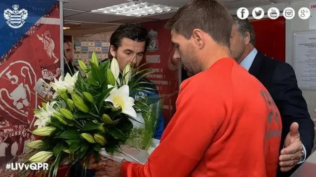 Joey Barton and Steven Gerrard