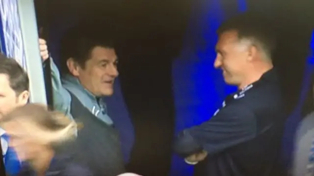 John Carver and Nigel Pearson