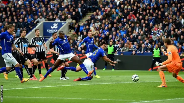 Morgan scores for Leicester