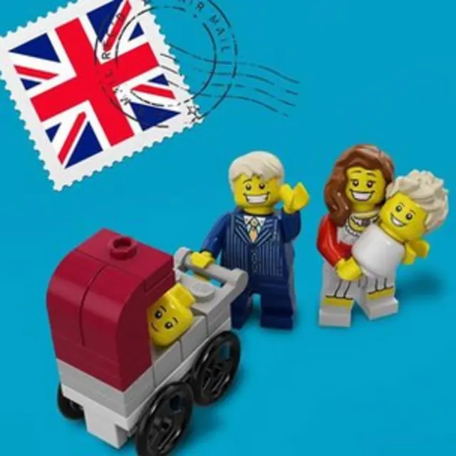 Lego celebrates royal birth